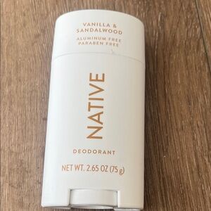 NIP! Native Vanilla & Sandalwood Scent Deodorant